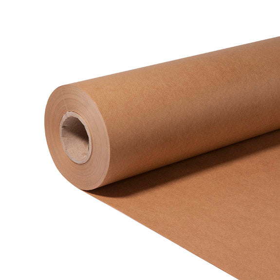 Brown Kraft Roll - 75cm x 160m - 50gsm Kraft Paper - Packed by 1