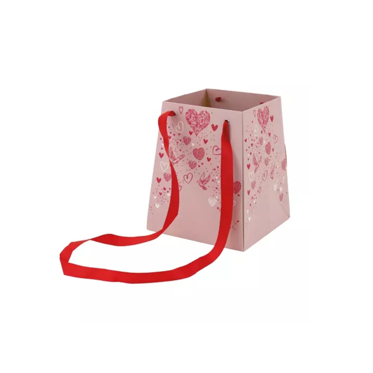 Festive Valentine Vasebag - 12cm