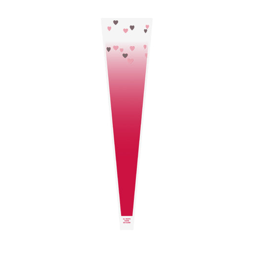 All Hearts Single Rose Sleeve 