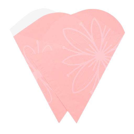 Big Flower Prefold Pink