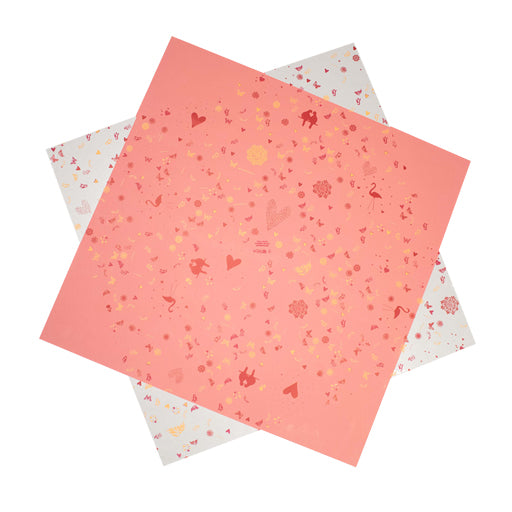 Coral Garden Sheet - 70x70cm 
