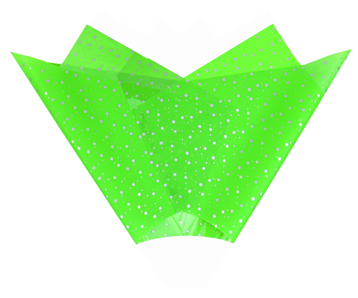 December Droplets Open Prefold Green
