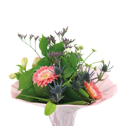 Element Tissue Roset Pink with flowers