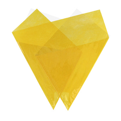 Satin Ribbed Prefold Yellow