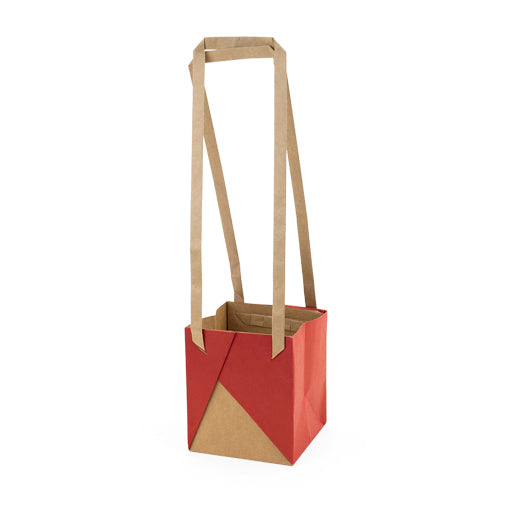 Unifold Bag 14x12x12cm Red