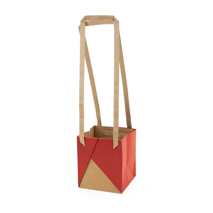 Unifold Bag 14x12x12cm Red